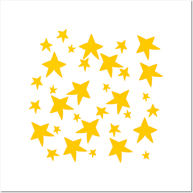Star pattern Wall Art by Xinoni